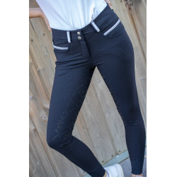 Calça Pénélope Fun com culote completo Azul-marinho