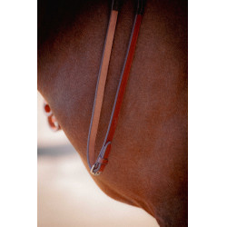 Rendas de borracha Pénélope US Avelã Castanho