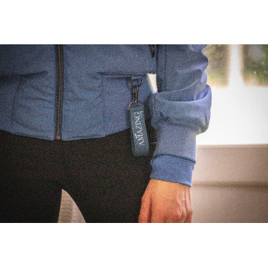 Blusão Pénélope Step Azul oceano