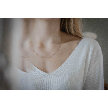 Colar Penélope Eugénie Dourado Ouro Colar Penélope Eugénie Dourado Ouro