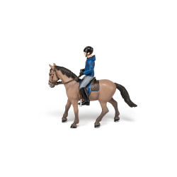 Cavalo de passeio e seu cavaleiro Papo