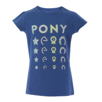 T-shirt Equithème Lise Azul-marinho T-shirt Equithème Lise Azul-marinho