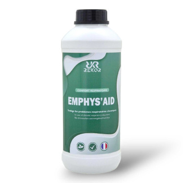 Solução de ajuda respiratória Rekor Emphys'Aid Solução de ajuda respiratória Rekor Emphys'Aid