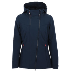 Casaco softshell Equithème Lila Azul-marinho
