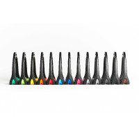 Estribos Compositi Premium Preto Estribos Compositi Premium Preto
