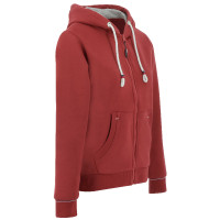 Casaco com fecho Equithème Courtney Cereja Vermelho Casaco com fecho Equithème Courtney Cereja Vermelho