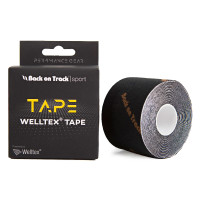 Fita adesiva Back on Track® Welltex® Preto