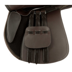 Sela de trilha Norton Club Rexine Evol Castanho