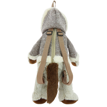 Mochila cavalo Equi-Kids Bege mesclado Mochila cavalo Equi-Kids Bege mesclado