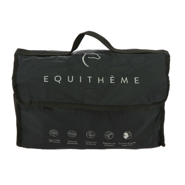 Impermeável Equithème RiderCoat Preto Impermeável Equithème RiderCoat Preto