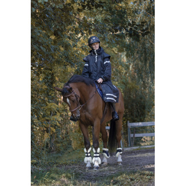 Impermeável Equithème RiderCoat Preto