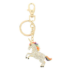 Chaveiro Equi-Kids Unicórnio Dourado Ouro Chaveiro Equi-Kids Unicórnio Dourado Ouro