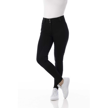 Calça softshell Equitheme Kitzbuhl com fundo de silicone Calça softshell Equitheme Kitzbuhl com fundo de silicone