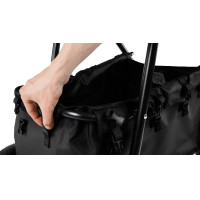 Carrinho desmontável Hippotonic 3 rodas Preto