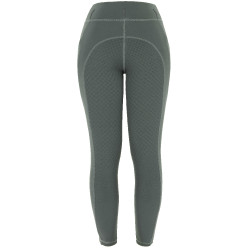 Legging forrado em lã polar Riding World Volga Mulher Cinza verde Legging forrado em lã polar Riding World Volga Mulher Cinza verde