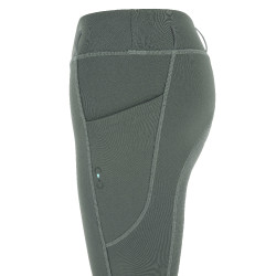 Legging forrado em lã polar Riding World Volga Mulher Cinza verde Legging forrado em lã polar Riding World Volga Mulher Cinza verde