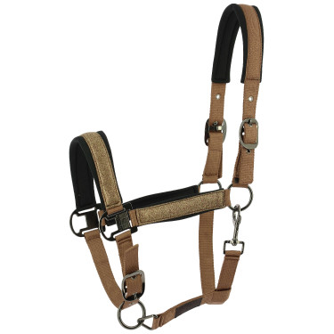 Cabridão Equithème Glowy Bege / cobre
