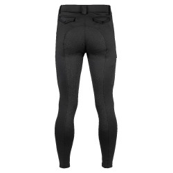 Calças com assento de silicone Riding World River para homem Preto