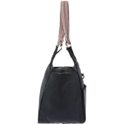 Saco de compras Equithème Aztec Zip + elástico Marinho Azul-marinho