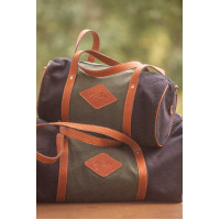 Saco Pénélope Canvas Bowl Preto / rosa velho