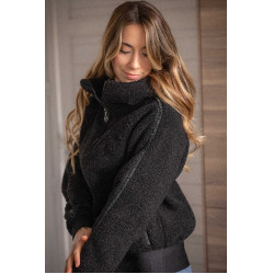 Sweat Pénélope Miwi mulher Preto