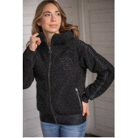 Sweat Pénélope Miwi mulher Preto Sweat Pénélope Miwi mulher Preto