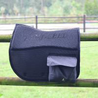 Manta de trilha Lami-Cell com bolsos Preto Manta de trilha Lami-Cell com bolsos Preto