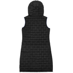 Casaco comprido acolchoado sem costuras Je t’aime Equithème Navina mulher Preto