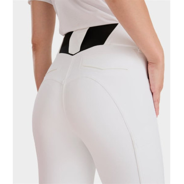 Calça de equitação X-perform Iconic Horse Pilot feminina Branco