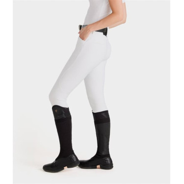 Calça de equitação X-perform Iconic Horse Pilot feminina Branco