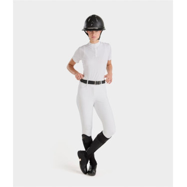 Calça de equitação X-perform Iconic Horse Pilot feminina Branco