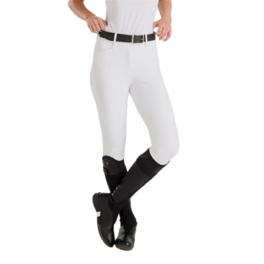 Calça de equitação X-perform Iconic Horse Pilot feminina Branco