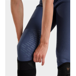 Calça de equitação X-perform Iconic Horse Pilot feminina Índigo Vintage Azul