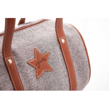 Bolsa Pénélope Nina Bowl cinza modelo pequeno Cinzento