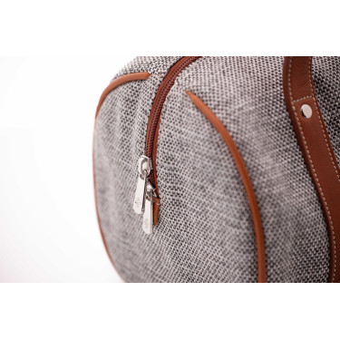 Bolsa Pénélope Nina Bowl cinza modelo pequeno Cinzento