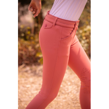 Calça de equitação Elegância Pénélope Rosa velho