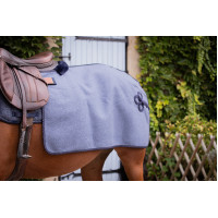 Cobre-rins Quarter Paddock Sports Wooltouch Azul mesclado