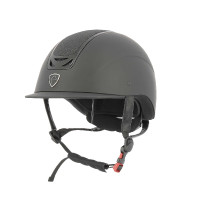 Capacete Equithème Pepit Glitter preto
