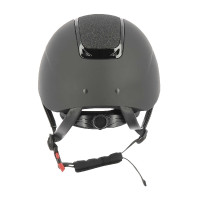 Capacete Equithème Pepit Glitter preto