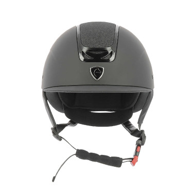 Capacete Equithème Pepit Glitter preto