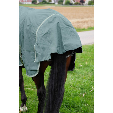 Capa Equithème Tyrex 600D reciclada Verde