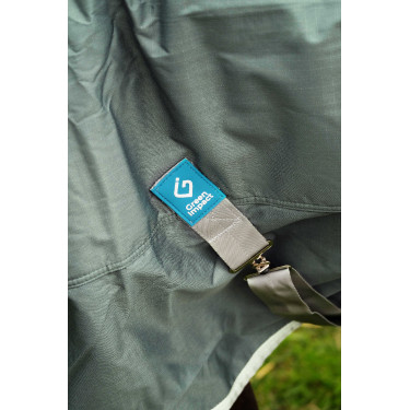 Capa Equithème Tyrex 600D reciclada Verde