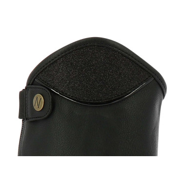 Mini-chaps Norton Glitter Preto