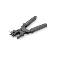 Alicate vazador de couro Deluxe Shires Preto Alicate vazador de couro Deluxe Shires Preto