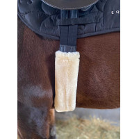 Capa de alça Equithème Teddy Preto Capa de alça Equithème Teddy Preto