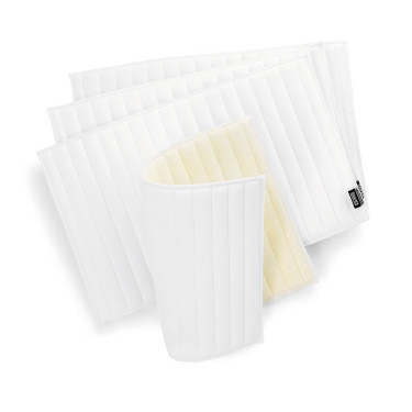 Algodões para ligaduras de descanso Shires Branco