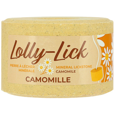 Pedra de sal Hippotonic Lolly-Lick Camomila