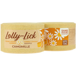 Pedra de sal Hippotonic Lolly-Lick Camomila