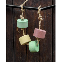 Corda para pedra de sal Hippotnic Lolly-Lick Natural Castanho Corda para pedra de sal Hippotnic Lolly-Lick Natural Castanho