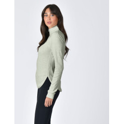 Polo Weatherbeeta de mangas compridas London Mescla oliva Polo Weatherbeeta de mangas compridas London Mescla oliva